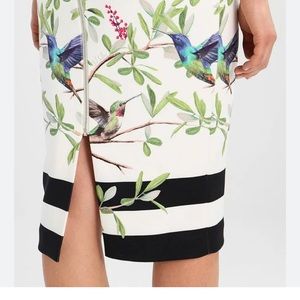Ted Baker LONDON Size 5 Evrely in HighGrove Print Body Con Dress